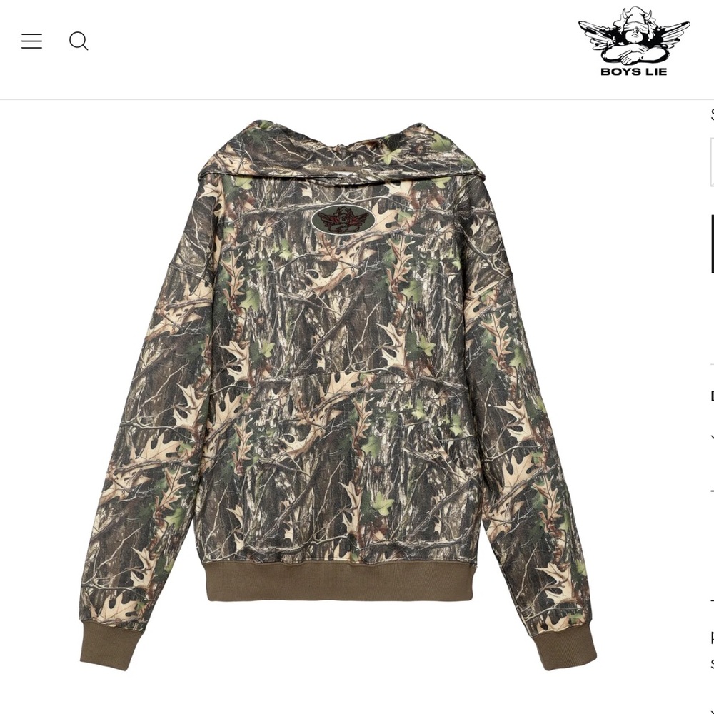 Boys Lie x Plan Bri Camo SET!